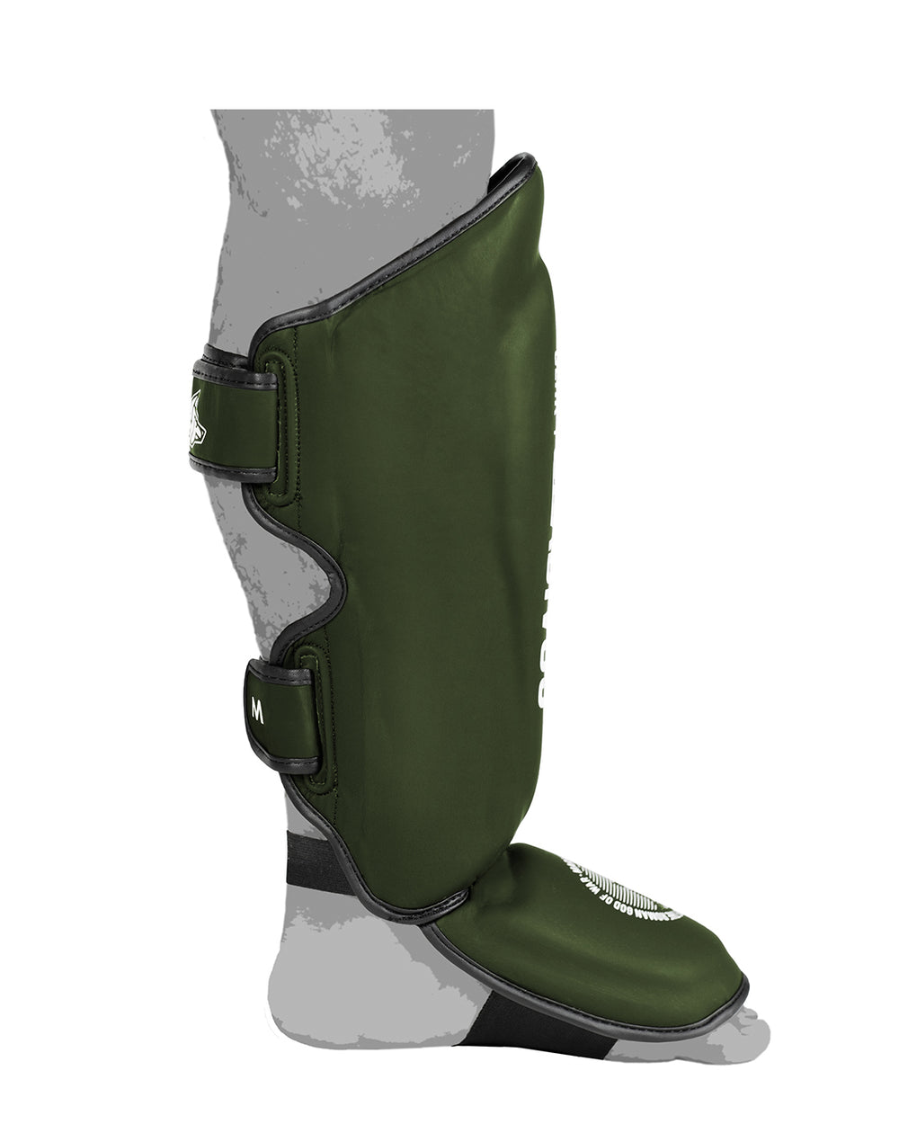 Canilleras Kick SparPro Kickboxing mma sambo muay thai k1 artes marciales mars gradivus combat gear deporte combate full contact pelea salud verde blanco