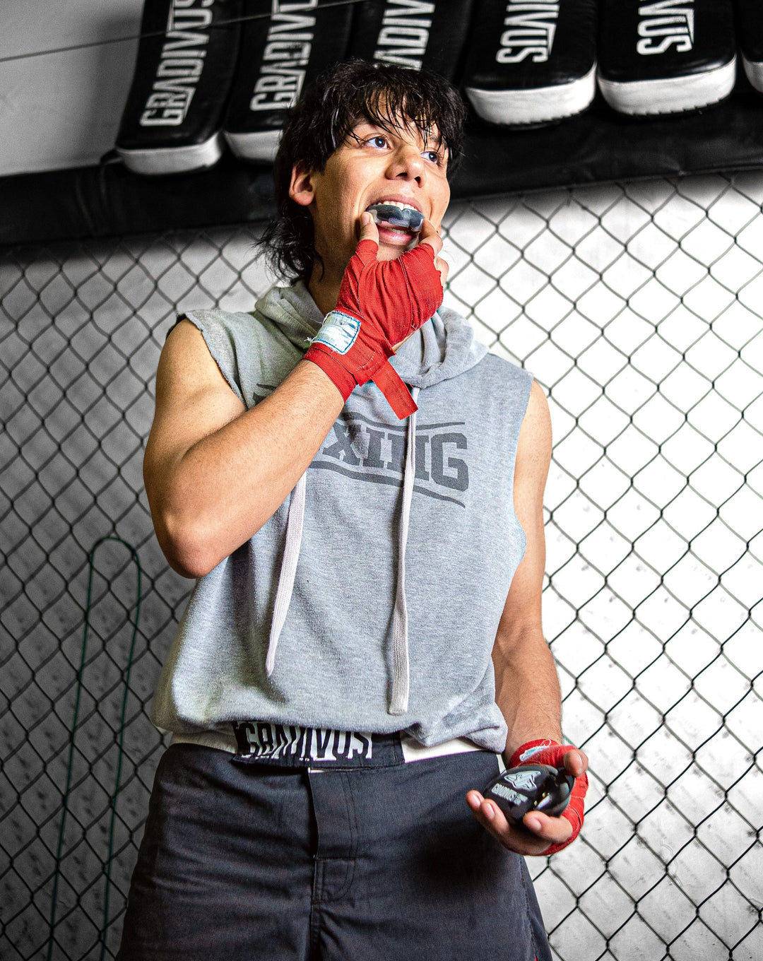 protector bucal artes marciales boxeo box kickboxing k1 mars gradivus muay thai deporte de contacto combate moldeable