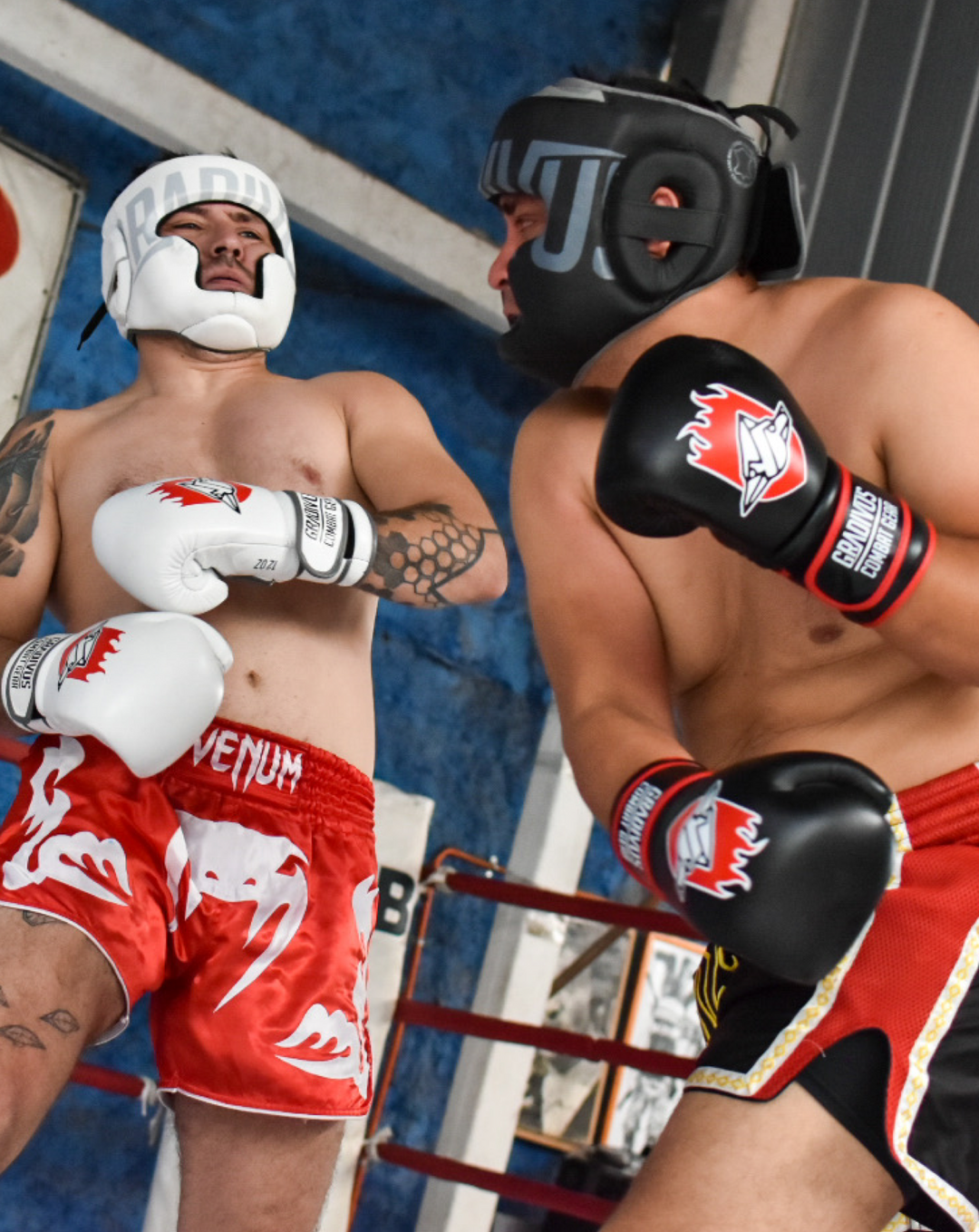 guantes de boxeo box boxing cuero autentico hecho a mano importado kickboxing muay thai k1 sambo mma ufc bellator mars gradivus combat gear deporte full contact contacto iska negro blanco cabezal