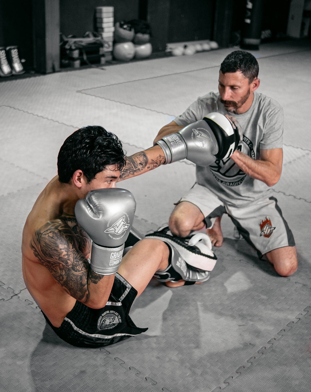 guantes de boxeo diamond mars gradivus boxing box kickboxing muay thai k1 mma sambo ufc bellator subete al ring plateado