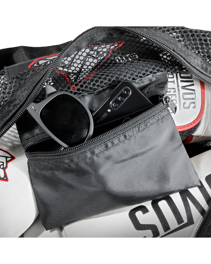 bolso malla ventilación artes marciales boxeo box kickboxing gimnasio gradivus 