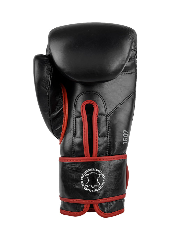 guantes de boxeo box boxing cuero autentico hecho a mano importado kickboxing muay thai k1 sambo mma ufc bellator mars gradivus combat gear deporte full contact contacto iska negro