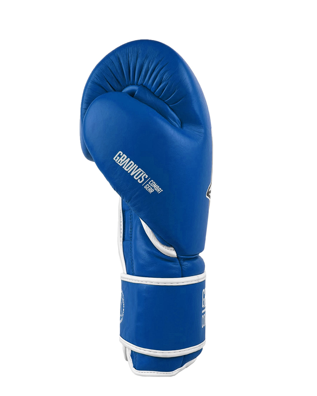 guantes de boxeo box boxing cuero autentico hecho a mano importado kickboxing muay thai k1 sambo mma ufc bellator mars gradivus combat gear deporte full contact contacto iska azul