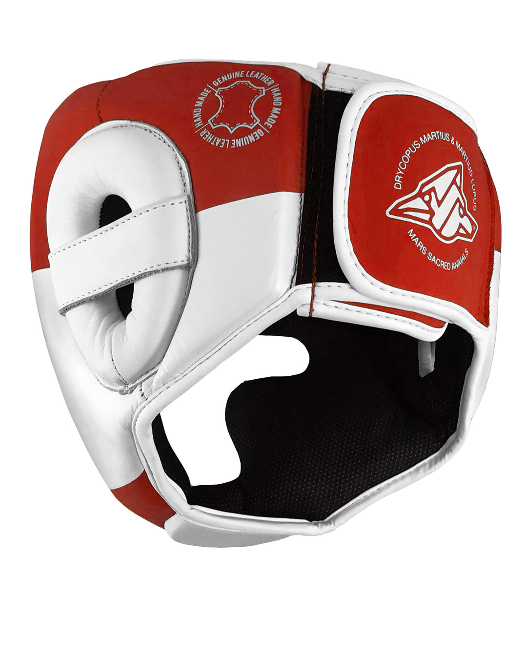 cabezal de cuero autentico gradivus rojo kickboxing boxeo box artes marciales muay tahi mma ufc bellator hecho a mano importado mars martial arts 