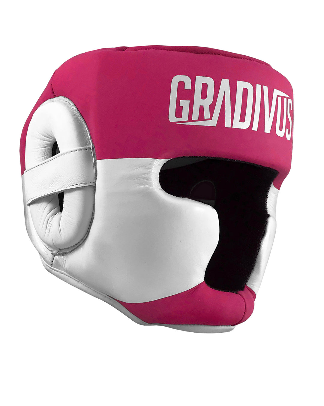 cabezal de cuero autentico gradivus rosado kickboxing boxeo box artes marciales muay tahi mma ufc bellator hecho a mano importado mars martial arts 