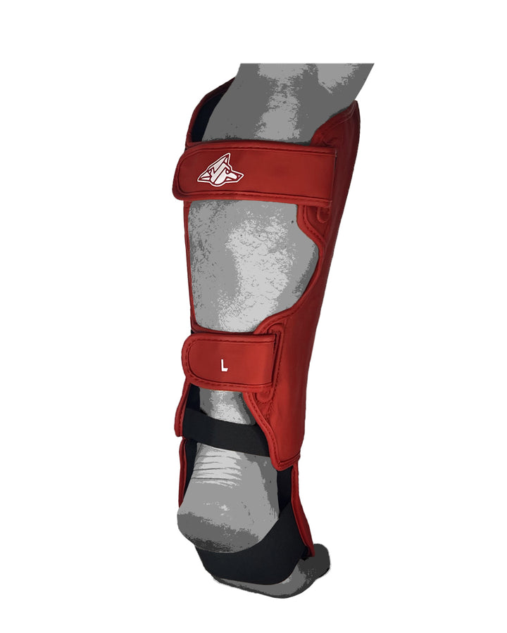 Canilleras Kick SparPro Kickboxing mma sambo muay thai k1 artes marciales mars gradivus combat gear deporte combate full contact pelea salud rojo blanco