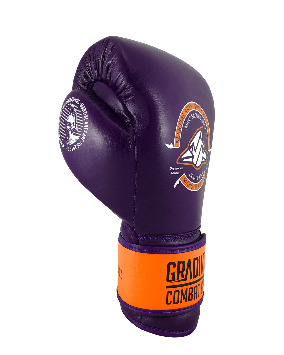 guantes boxeo sparpro cuero autentico vaca box boxing kickboxing muay thai sambo mma ufc bellator glory artes marciales mars gradivus hecho a mano importado subete al ring entrenar hace bien salud y deporte deporte combate full contact sparring morado naranjo